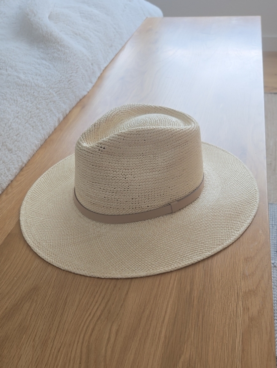 Quince Accessories - Quince Panama Straw Hat, Natural, Small, Sold Out! Modern Beach Chic